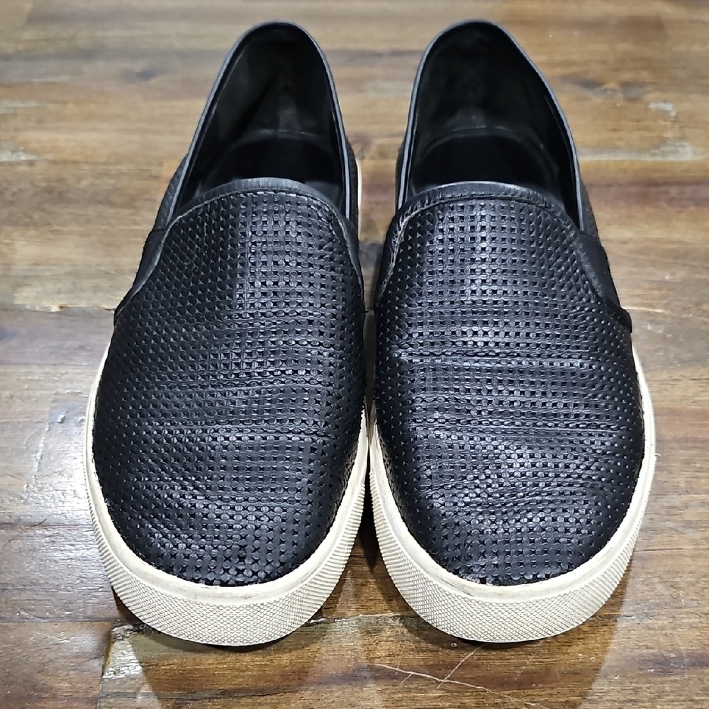 Vince Blair  Perforated Slip-On Sneakers